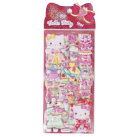 Hello Kitty - Strawberry Bow - Puffy Stickers