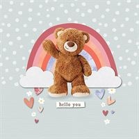 Greeting Card - Hello You - Bear