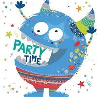 Greeting Card - Party Time - Monster
