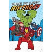 Greeting Card - Avengers - Assemble