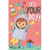 Greeting Card - It's Your Day - Spaceship