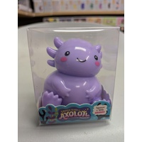 Axolotl - Purple - Squeeze - A Squishy Salamander - 7cm
