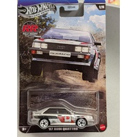 Hot Wheels - 1987 Audi Quattro - Rally Racers - Silver Series