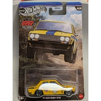 Hot Wheels - 1971 Datsun 510 - Rally Racers - Silver Series