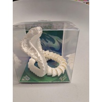 Cobra - White - 3D Printed Figures - 6cm