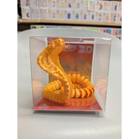 Cobra - Gold- 3D Printed Figures - 6cm