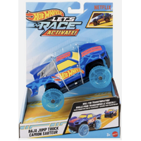 Hot Wheels - Baja Jump Truck - Let's Race Activate! - 1:32 Vehicle - Netflix