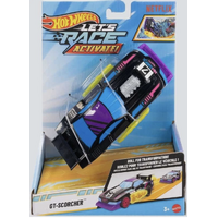 Hot Wheels - GT-Scorcher - Let's Race Activate! - 1:32 Vehicle - Netflix