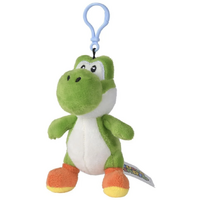 Super Mario - Yoshi - 13cm - Plush Keyring/Clip