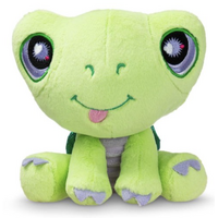 Littlest Pet Shop - Hard-Shelled Turtle - Beanies Plush - Series 1