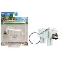 Minecraft - White Wolf - Figure Keychain