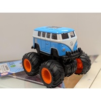 Volkswagen 1962 Micobus - Blue - Big Wheels World - Friction Toy