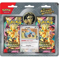 Pokemon Cards - Larry’s Komala - Mega Evolution - Ascended Heroes Collection - 2 Pack Blister