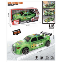 Team Racing Cars – Green - 25cm with Light & Sound