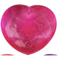 Smoosho's - Pink - Super Squeeze - Glow in the Dark Heart