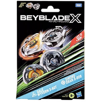 Beyblade X - Gale Wyvern 3-60T & Sword Dran 3-80B - Top Dual Pack Set