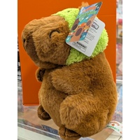 Capybara - Green - Cuddly Plush - With Headwear