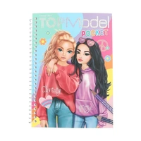Top Model - Pocket Colouring Book - Christy & Miju