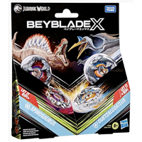 Beyblade X - Jurassic World - Spinosaurus vs Quetzalcoatlus - Multipack Set
