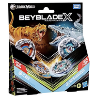 Beyblade X - Jurassic World - T. Rex vs Mosasaurus - Multipack Set