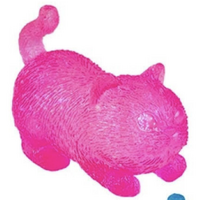 Smoosho's - Red - Super Squeeze Cat - Glow In The Dark