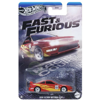 Fast and Furious - 1996 Acura Integra GSR - Hot Wheels - Silver Series - Racing Course