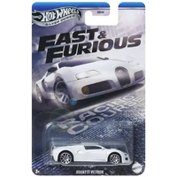 Fast and Furious - Bugatti Veyron - Hot Wheels - Silver Series - Racing Course