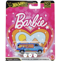 Hot Wheels - Barbie Custom GMC Panel Van - Diecast Vehicle - Premium Pop Culture