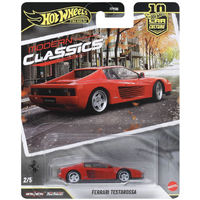 Hot Wheels - Modern Classics - Ferrari Testarossa - Diecast Vehicle - Premium Car Culture