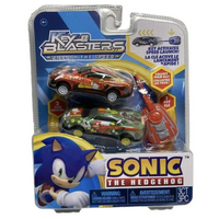 Sonic The Hedgehog - Dr. Eggman & Knuckles - Key Blasters - Two Vehicle Pack