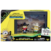 Minions and Monsters - Old Western Sound Stage - Mini Figure 2 Pack
