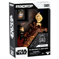 Star Wars - Revenge of the Sith - Fandrop - Obi-Wan Kenobi vs Darth Vader Diorama Figure Set - SW01