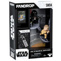 Star Wars - The Empire Strikes Back - Fandrop - Luke Skywalker vs Darth Vader Diorama Figure Set - SW04