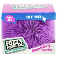 Fuzzy Squish Ball - Purple - Trend Hub
