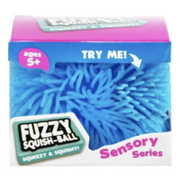 Fuzzy Squish Ball - Blue - Trend Hub