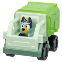 Bluey - Garbage Truck Bluey- Mini Racers