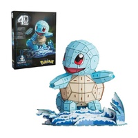 Pokemon 4D Build - Squirtle 3D Puzzle Model Kit