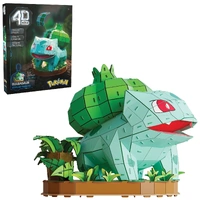 Pokemon 4D Build - Bulbasaur 3D Puzzle Model Kit