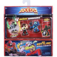 ‎ Akedo - Mini Battling Action Figures - 4-pack 