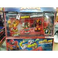 ‎ Akedo - Mini Battling Action Figures - 4-pack