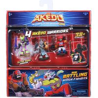 ‎ Akedo - Mini Battling Action Figures - 4-pack