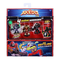 ‎ Akedo - Mini Battling Action Figures - 4-pack