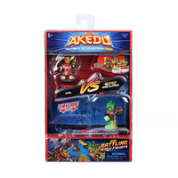 ‎ Akedo - Versus Pack - Mini Battling Action Figures 2-pack - Axel VS. Miss Slither