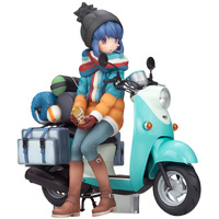 Yuru Camp - 1/10 Rin Shima With Scooter Ver. PVC