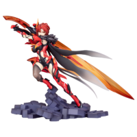 Honkai Impact 3rd - 1/7 Murata Himeko Vermilion Knight - Eclipse Ver. PVC with BONUS Wallscoll