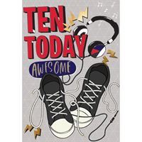 Birthday - Ten Today - Awesome Shoes