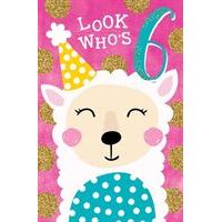 Happy Birthday, Who's Turning SIX ! Girl