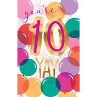 Happy Birthday, Who's Turning TEN ! Girl