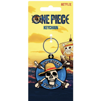 One Piece - Straw Hat Pirates Icon - Spinner Keyring