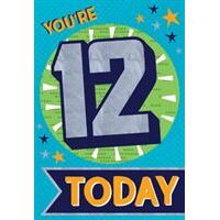 Happy Birthday, Who's Turning TWELVE ! Boy